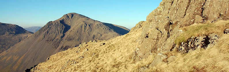 Great Gable crags