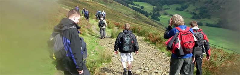 Team building and charity fundraising - Lake District 3000 Footers Challenge